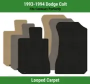 Lloyd Classic Loop Front Row Carpet Mats for 1993-1994 Dodge Colt