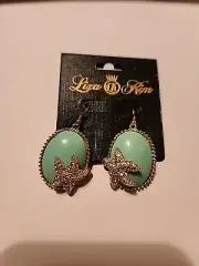 Natural Amazonite Dangle Earrings