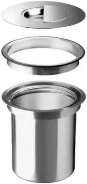 Blanco 512471 Stainless Steel Solon Compost System