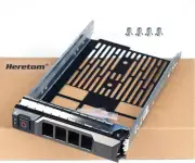3.5" Hard Drive Tray Caddy 058CWC 0X968D For Dell T330 T430 R410 R510 R730XD
