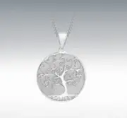 Sterling Silver Tree of Life Pendant