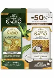 Tio Nacho Shampoo Kit Anti Daño Y Ultra Hidratante Free Shipping
