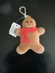 Bath and Body Works GINGERBREAD MAN Hand Sanitizer Pocketbac Holder Retired