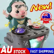 Party Baby Funny DJ Little Pig Toy Dancing Piggy Doll Kids Gift Novelty Toys AU