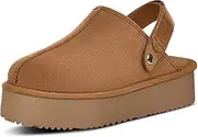 [CLASETERN] Clogs for Women Platform Suede Clogs Women's Mules & Clogs Platform Slippers Adjustable Laces Slip-On Indoor and Outdoor