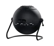 Sega Toys Homestar Flux (Satin Black) Home Planetarium Star Projector