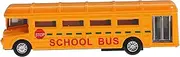 Totority School Bus Model Bus for Lightweight Safe for Home Decor Bedrooms Design