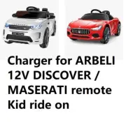AC/DC Adapter Power Charger For ARBELI 12V DISCOVER MASERATI remote ride on