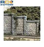 Woodland Scenics HO Retaining Wall Cut Stone 3 WOOC1259