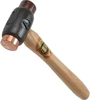 Thor 208 Copper, Rawhide Double sided Hammer, Size A, (Brown, Black)