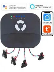 4 Zone WiFi Smart Sprinkler Controller Irrigation System Water Timer Weather App