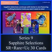 SERIES 9 SAPPHIRE SELECTIONS SR+RARE+UC 30 CARD SET-TOPPS DISNEY COLLECT DIGITAL