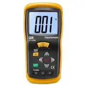 A● CEM DT-610B Thermocouple Thermometer Electronic Thermometer with Probe