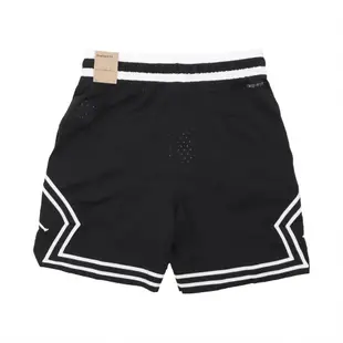 Nike 短褲 Jordan Dri-FIT Sport Diamond 男款 黑 透氣 籃球褲 抽繩 寬鬆 DX1488-010