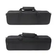 16 Hole Flute Case Waterproof Black Color Portable With Strap Durable