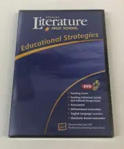McGraw-Hill Glencoe Literature High School: Educational Strategies (DVD) New!