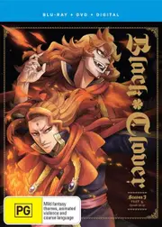 Black Clover - Season 3 - Part 4 - Eps 130-141 - Blu-ray + DVD