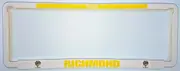 Richmond Tigers Car Number Plate Surrounds Set of 2