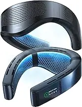 TORRAS [COOLiFY Cyber・2024 Flagship] Neck Air Conditioner, Ultimate Immersive Cooling Portable Neck Fan Rechargeable with 6000mAh, Neck Cooler Neck Fans That Blow Cold Air for Gifts