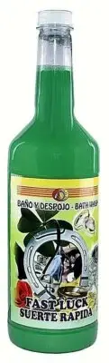 FAST LUCK SUERTE RAPIDA BATH WASH BANO Y DESPOJO 32OZ SPIRITUAL MAGICK WICCA