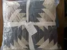 POTTERY BARN Aubrey Velvet Patchwork Quilt-King/CKing-NWT