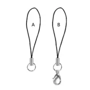 100 Pack Phone Lariat Strap Charm Cord Phone Lanyard Elastic Ropes