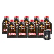 9L Motul 8100 X-CLEAN + 5W30 Wix Filter Motor Oil Change Kit API SN/CF (for: Honda)