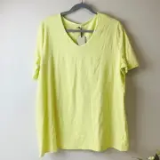 Regatta Women’s Top Small Lemon Essential Fit Short Sleeve Stretch BNWT