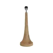 Belle Lancia Table Lamp w/ Wood Base Small 49cm Bedside Night Light Natural
