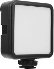 Video Fill Light, Mini 3200K‑5600K Bi-Color Temperature On-Camera Dimmable LED Studio Photography Lamp Panel for Portrait, Wedding, Shooting, Vlog