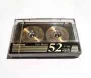 NATIONAL RT-52 REEL TO REEL 52 MIN Blank Audio Cassette Japan SEALED R2R