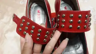 [ BESO ] 正紅色可兩穿的高跟鞋