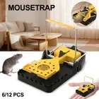 6/12x Mouse Traps Reusable Mice Rat Trap Safe Snare Catcher Mousetrap