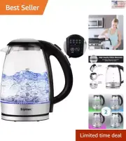 Rapid Temperature Control Electric Kettle - Fast Heating - 0.7L - BPA-Free