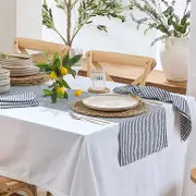 Catania Stripe Cotton Table Runner [HABLCATAN19TR]