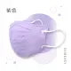 順易利-成人3D立體醫用口罩-多色可選(一盒30入) 紫色