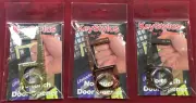 Key Chains Qty:50 Brass, Nickel or Copper ~Wholesale~ Retail package w/UPC