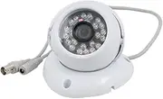 Ceiling Security 1/4" CCD IR Camera PAL 24-LEDs 3.6mm Lens