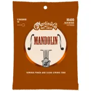 Martin M400 80/20 Bronze Mandolin Strings, Standard, 10-34