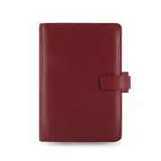 Filofax Metropol Personal Organiser Diary Planner Stationery Faux Leather Red