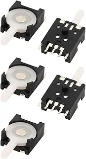 Micro Switch,Mini Switch, 5Pcs DC 30V 0.4A 5 Terminals SPDT Micro Slide Switch Momentary Reset Switch