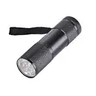 UV Handheld Black Light Torch 9 LED 395 for Mini Light Torch Detector Tools