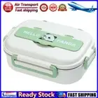 LF# Stainless Steel Lunch Container Panda Lunch Box for Adults Kids (2 grids)