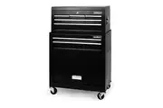 7-Drawer Tool Box Chest Cabinet Trolley - Heavy Duty Toolbox Garage Storage with Lockable Wheels