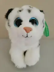 TY Beanie Babies- Tundra White Tiger New with Tags & Tag Cover