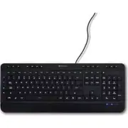 Verbatim Illuminated Wired Keyboard Black