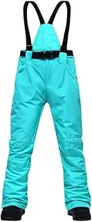 [Haitpant] Women Ski Pants Outdoor Sports Suspenders Trousers Men Windproof Warm Winter Snow Snowboard Pants
