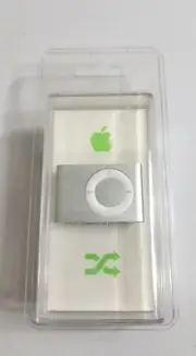 Apple iPod Shuffle SILVER 1GB 2nd Generation. New Factory Sealed.
