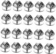 [TEHAUX] Butterfly Hat Lapel Pins with 120pcs Pin Backs Tie Tacks Ideal for Diy Jewelry Making