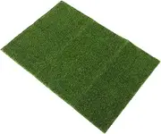 Abaodam Green Fake Grass Wall Panel Durable Artificial Turf Rug for Decor Weatherproof Faux Grass for Patios Balconies Landscapes